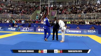 Tainan Dalpra Costa vs Yuri Gabriel Rodrigues 2025 Brasileiro Jiu-Jitsu IBJJF