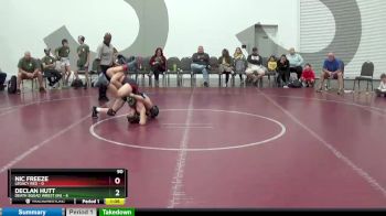 90 lbs Round 2 (8 Team) - Nic Freeze, Legacy Red vs Declan Hutt, Death Squad Wrest (IN)