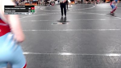 130/135 Round 1 - Conrad Orr, Legacy Elite Wrestling vs Thomas MacIntosh Turner, Mighty Warriors