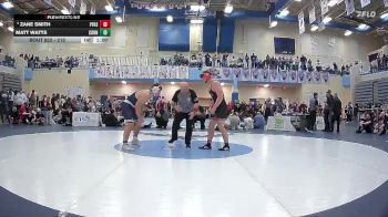 215 lbs 5th Place Match - Zane Smith, Post Falls vs Matt Watts, Corner Canyon