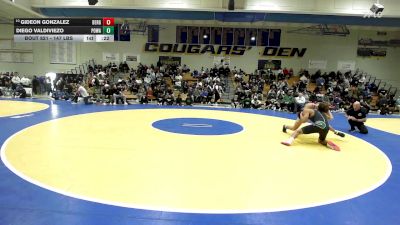 147 lbs Consi Of 4 - Gideon Gonzalez, Bergen Catholic (NJ) vs Diego Valdiviezo, Poway