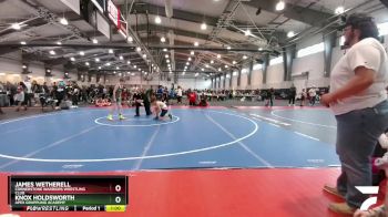 95 lbs Cons. Semi - James Wetherell, Cornerstone Warriors Wrestling Club vs Knox Holdsworth, Apex Grappling Academy