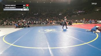 6A Boys 175 lbs Quarterfinal - Judah Barnett, Grant Boys vs Victor Shipley, Westview Boys