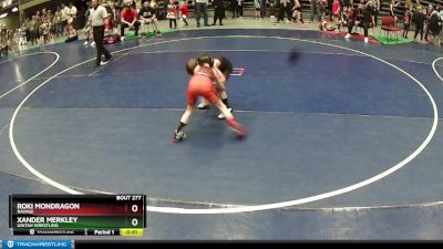 47 lbs Cons. Round 3 - Xander Merkley, Uintah Wrestling vs Roki Mondragon, Ravage