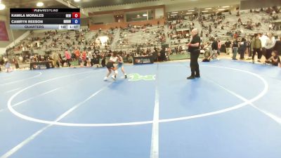 97-101.1 lbs Quarters - Kamila Morales, Nevada Elite Wrestling vs Camryn Reeson, Mat Rats Rebooted Wrestling