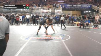 130 lbs Cons. Round 3 - Katrina Smith, Davenport vs Rose Karakolis, Park Vista Community