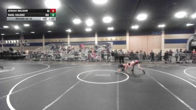 116 lbs Round Of 32 - Josiah Nelson, N8 vs Gael Valdez, Dog Pound