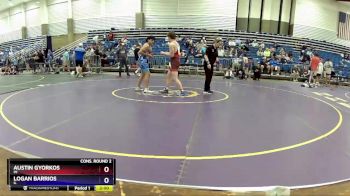 138 lbs Cons. Round 2 - Austin Gyorkos, MI vs Logan Barrios, IL