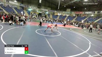 190 lbs Quarterfinal - Tanner Van Scoy, Stevens Wrestling vs Ronan Wunsch, Maize Wrestling