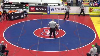 89 lbs Round Of 32 - Jospeh Miller, Jersey Shore vs Tanner Wisniewski, Harbor Creek