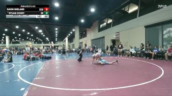 144 lbs Cons. Round 5 - Dylan Couey, Woodland Wrestling vs Davin Wieland, Bay County Elite Wrestling