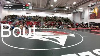 106 lbs 7th Place Match - Cam Dalbey, Broomfield vs Bryce Lee, Pueblo County