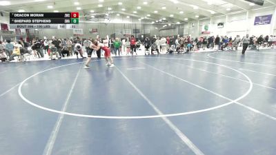 190 lbs Cons. Quarters - Shepard Stephens, Sanderson Wrestling Academy vs Deacon Moran, Zumwalt Wrestling Club