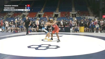 157 lbs Cons. Rd Of 64 - Tamarion Johnson, Tennessee vs Hayden Smith, North Carolina