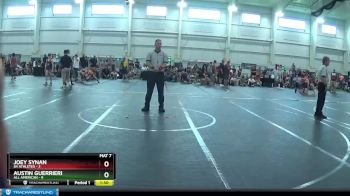 84 lbs Round 7 (10 Team) - Takoda Parker, 84 Athletes vs Titus Colangelo, All American