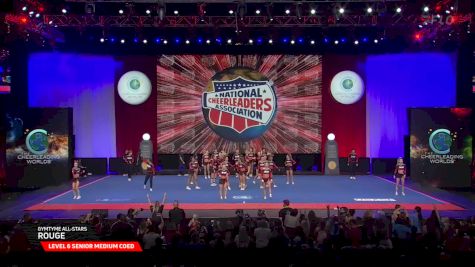 GymTyme All-Stars - Rouge [2025 L6 Senior Medium Coed Semis] 2025 The Cheerleading Worlds