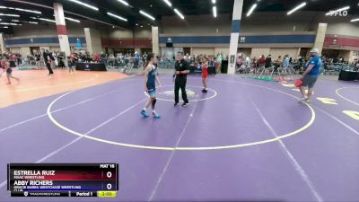 94 lbs Round 2 - Estrella Ruiz, MAAC Wrestling vs Abby Richers, Gracie Barra Westchase Wrestling Club