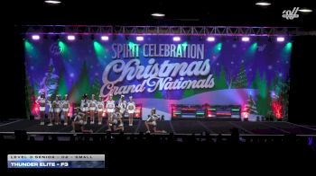 Thunder Elite - F3 [2025 L3 Senior - D2 - Small] 2025 Spirit Celebration Christmas Grand Nationals