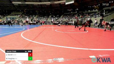 67 lbs Quarterfinal - Jaxon Garell, Skiatook Youth Wrestling vs William Angline, Pin-King All Stars