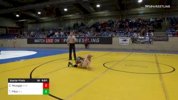 67 lbs Quarterfinal - Carter Muegge, Ponca City Wildcat Wrestling vs Timothy Pilon, Stillwell Youth Wrestling