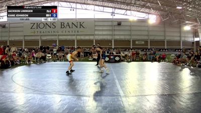 138 lbs Jackson Lininger, Pennsylvania Blue vs Kane Johnson, Minnesota Blue