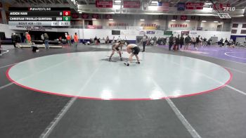 125 lbs 5th Place Match - Aiden Han, Indian Hill Community College vs Christian Trujillo-Quintana, Graceland University