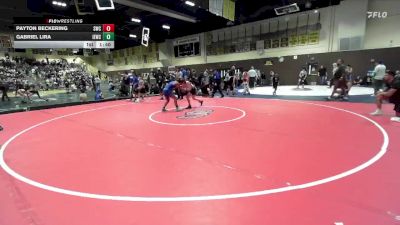 115 lbs Quarterfinal - Payton Beckering, Swarm Wrestling Club vs Gabriel Lira, Inland Elite Wrestling Club