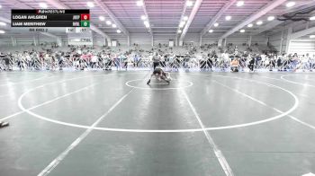 80 lbs Rr Rnd 2 - Logan Ahlgren, Terps Xtreme ES vs Liam Merithew, Revival Black