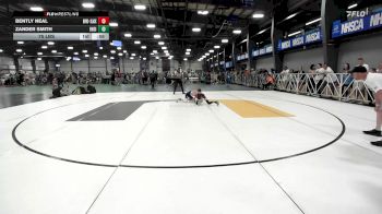 75 lbs Rr Rnd 2 - Bently Neal, Buffalo Valley Wrestling Club EL Blue vs Zander Smith, Indiana Outlaws Red