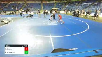 160 lbs Consi Of 8 #1 - Drew Salazar, Maryland vs Frankie McNeary, Pennsylvania