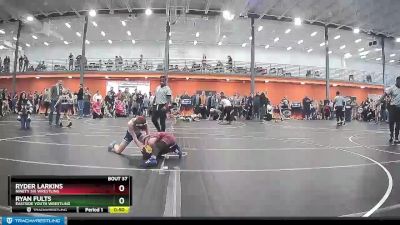 70 lbs Semifinal - Ryder Larkins, Ninety Six Wrestling vs Ryan Fults, Eastside Youth Wrestling