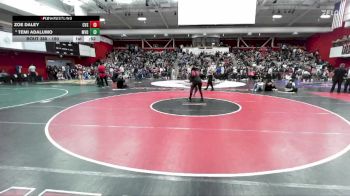 190 lbs Cons. Round 3 - Temi Adalumo, Monte Vista (Danville) vs Zoe Daley, Clayton Valley School