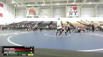 93 lbs Round 5 - Alex Greaud, Beaver River Wrestling vs Jonah Smith, 5th Round Wrestling