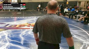 160 lbs Round 1 (4 Team) - Colbe Tappe, Staples-Motley, MN vs Kaleb Griffith, Creighton Prep, NE