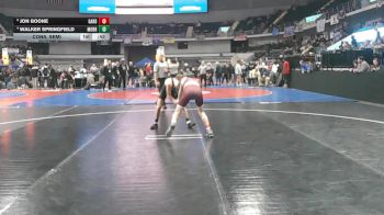 6A 106 lbs Cons. Semi - Walker Springfield, Mountain Brook vs Jon Boone, Gardendale Hs