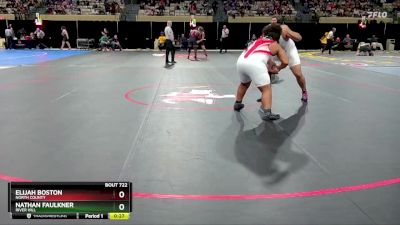 285-4A/3A Cons. Round 1 - Nathan Faulkner, River Hill vs Elijah Boston, North County