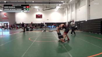 165 lbs Placement Matches (16 Team) - Anthony Reynolds- Villegas, Modesto Junior College vs Jason Valencia, Lassen College