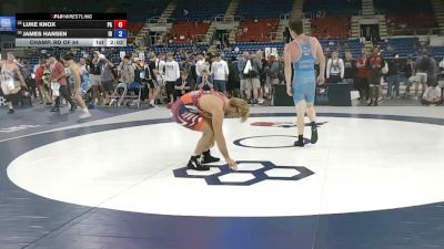 165 lbs Champ. Rd Of 64 - Luke Knox, Pennsylvania vs James Hansen, Idaho