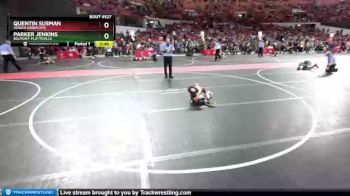 45 lbs Cons. Semi - Quentin Susman, Sussex Sabercats vs Parker Jenkins, Belmont-Platteville