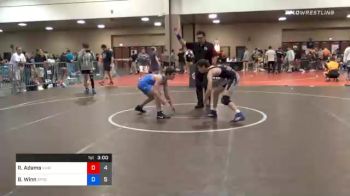 113 lbs Prelims - Raymond Adams, Vougar's Honors Wrestling vs Bubba Winn, Spartan Gold