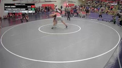 165 lbs Champ. Round 3 - Cyrus Fausette-Sadri, Evergreen vs Dylan Jones, Mountain View