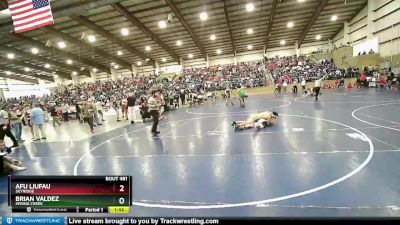 165 lbs Cons. Round 3 - Afu Liufau, Skyridge vs Brian Valdez, Spring Creek