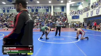 157 lbs Champ. Round 3 - Dominic Graziani, TINORA vs Dylan Painter, BLUFFTON