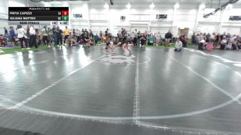 71.4-77 lbs Semifinal - Priya Capizzi, VA vs Juliana Matteo, OH