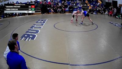 130 lbs 3rd Place Match - Maddee Fischer, Seneca Valley Hs vs Anna Duncan, South Park Hs