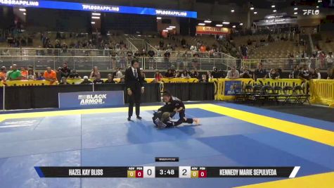 Kennedy Marie Sepulveda vs Hazel Kay Bliss 2025 Pan Kids Jiu-Jitsu IBJJF Championship