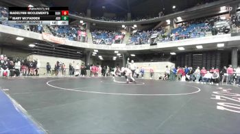 140 lbs Champ. Round 2 - Mary McFadden, Unattached vs Madelynn McClements, Unattached