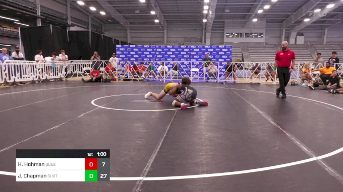 170 lbs Final - Hunter Hohman, Quest School Of Wrestling Gold vs Jordan ...