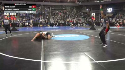 157 lbs Prelim - Mike Zacur, Seton Hill vs Michael Ortega, UIndy