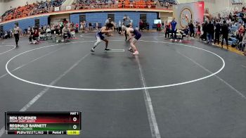 132 lbs Champ. Round 2 - Ben Scheiner, Mount Saint Joseph vs Reginald Barnett, DeMatha Catholic